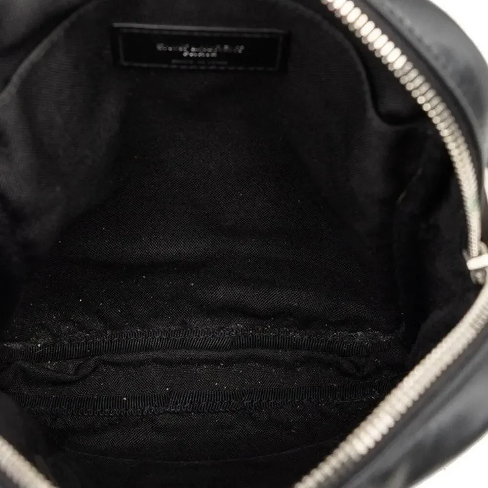 Saint Laurent Logo Shoulder Bag Diagonal Black